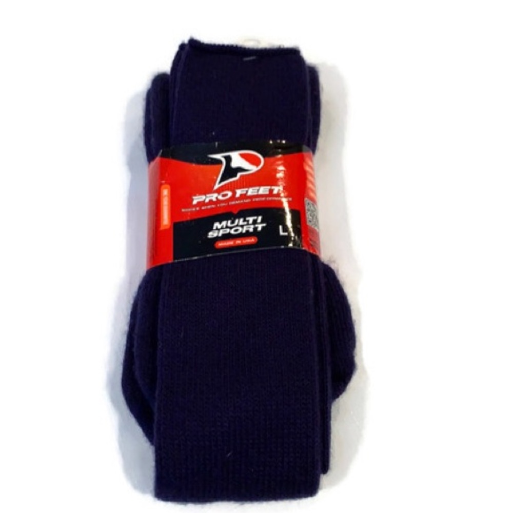 Pro Feet Navy Multi Sport Socks